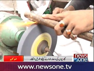 Slaughtering items' demand high for Eid-ul-Azha