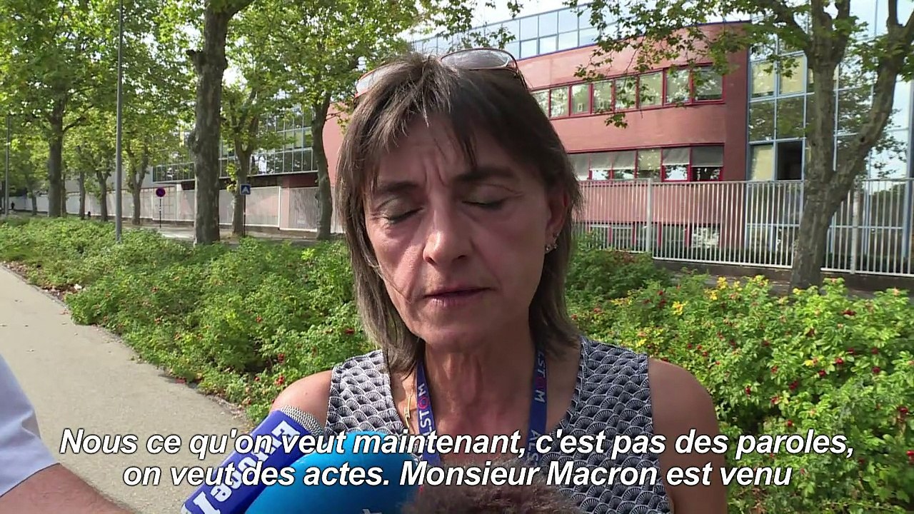 Alstom: réactions de syndicalistes et d'employés