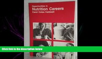 different   Opportunities in Nutrition Careers