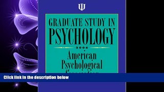 different   Graduate Study in Psychology