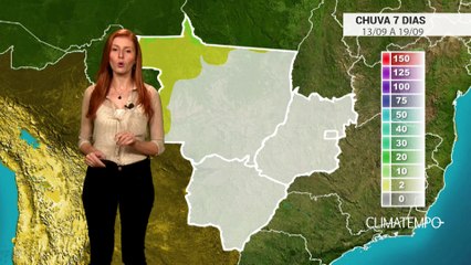 Confira o volume de chuva para os próximos 7 dias no Brasil