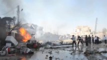 Ateşkes Anlaşmasını İhlal Eden Rejime Ait Savaş Uçakları İdlib'e Hava Saldırısı Düzenledi