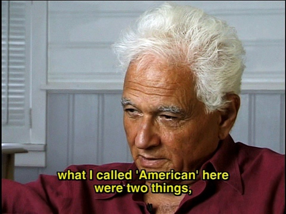 Interview with Jacques Derrida - Very American