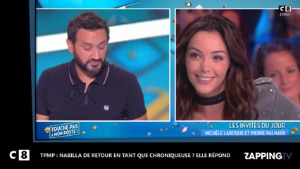 TPMP : Nabilla bientôt de retour en tant que chroniqueuse ? Elle répond (Vidéo)