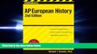 different   CliffsNotes AP European History, 2nd Edition (Cliffs AP)