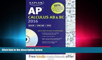 different   Kaplan AP Calculus AB   BC 2016: Book   DVD (Kaplan Test Prep)