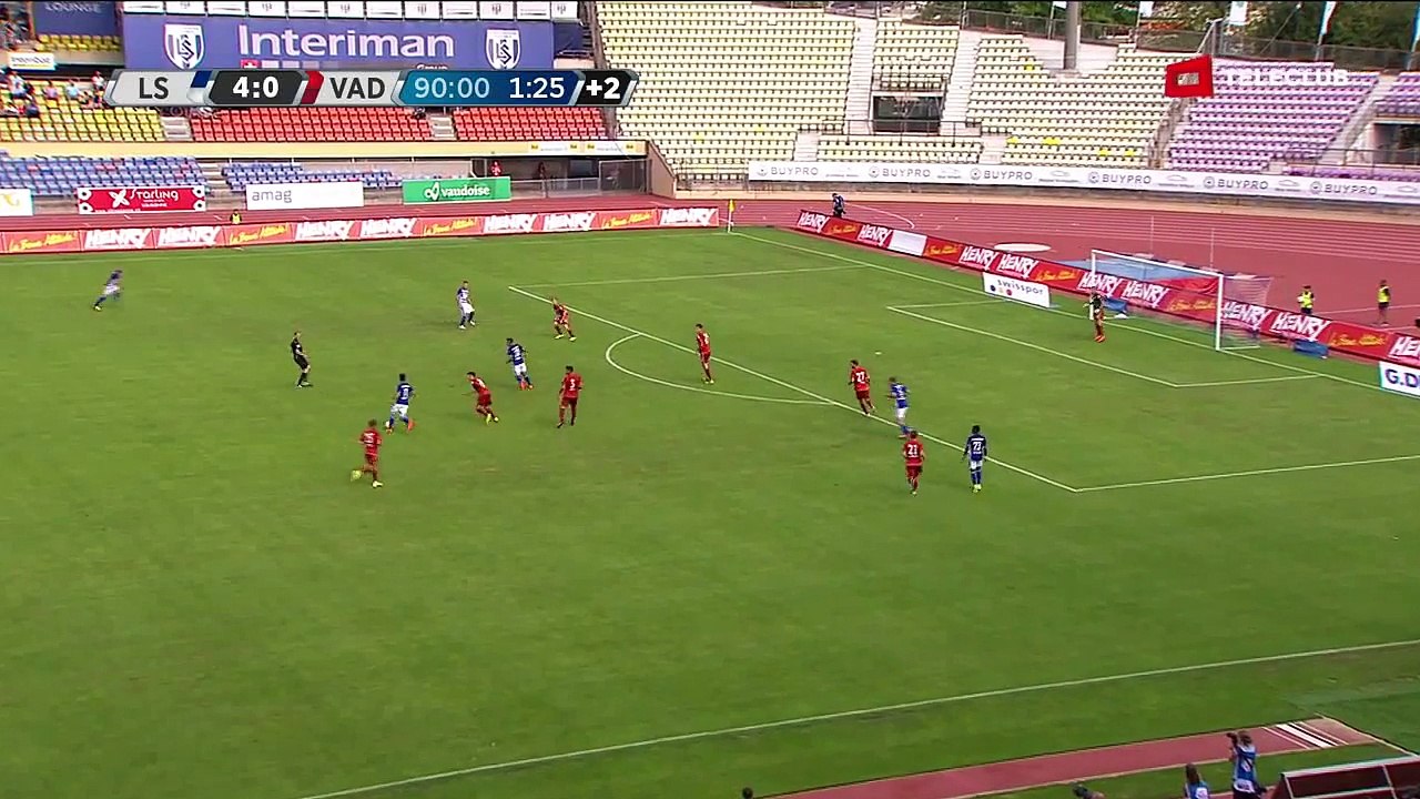 Lausanne 5:0 FC Vaduz (Swiss Super League 7. Runde 2016/2017 11.September 2016)