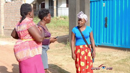 Selfie mode Kansiime Anne. African comedy.