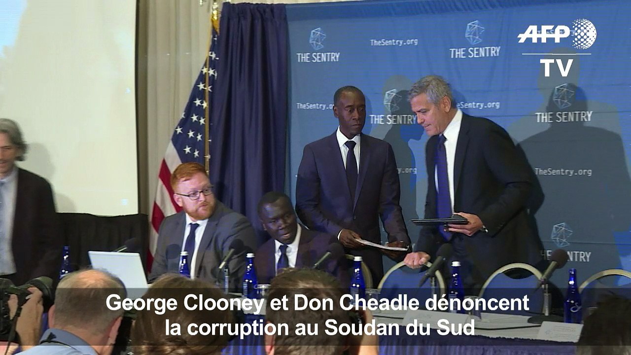 George Clooney dénonce la corruption au Soudan du Sud