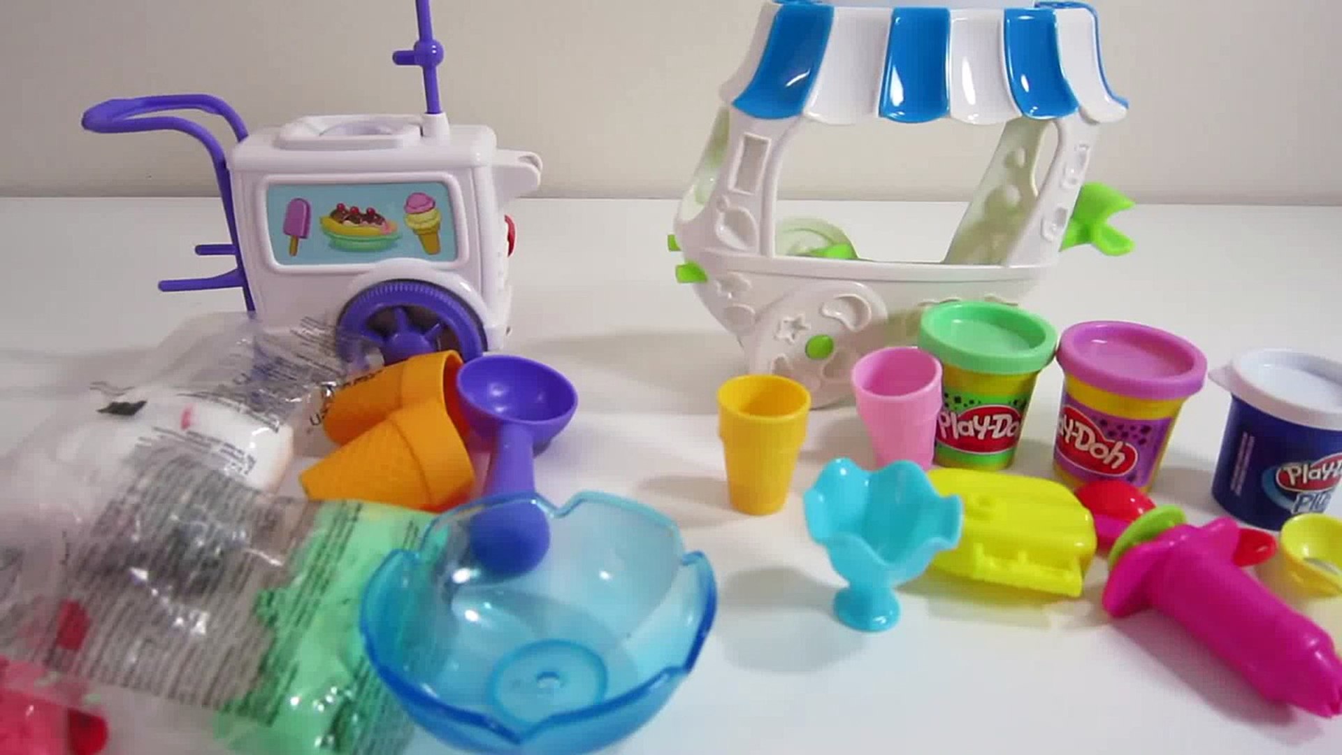 play doh ice cream sundae cart