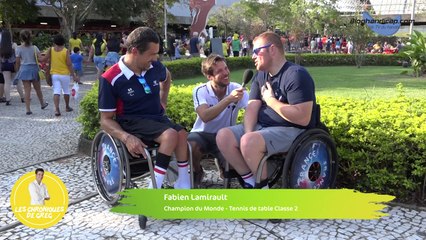 Chronique de Gregory Cuilleron - 12 septembre 2016 - Jeux Paralympiques Rio 2016