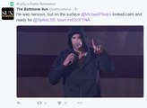 The Web Goes Bannas Over Michael Phelps reenacts Eminem's 'Lose Yourself' for Lip Sync Battle