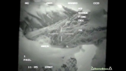 US predator drone - Attacked by UFO during mission.