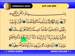 Ders 22 - Elif, Lam, Mim