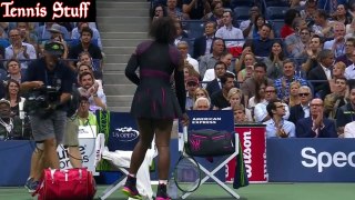 Serena Williams vs Simona Halep US OPEN QF