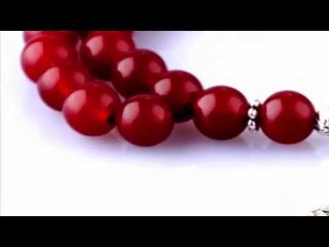 Yörem Koyu Kahve Akik Taşı Tesbih 8 mm Küre Kesim