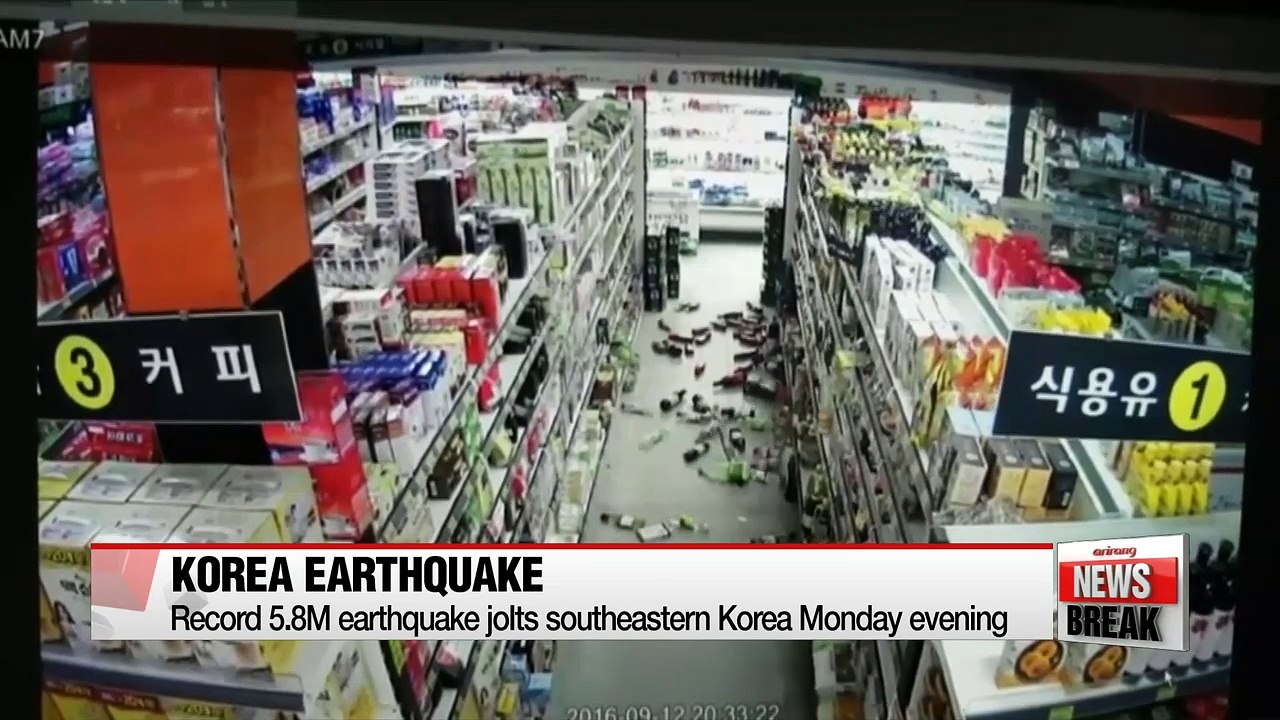 Record 5.8M earthquake jolts southeastern Korea, eight injured