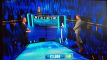 the chase celebrity special with coronation street star jack p shepherd aka David platt no copyright all rights belong to itv