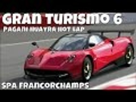 Gran Turismo 6 | Pagani Huayra | Spa Francorchamps | Hot Lap 2:09.659
