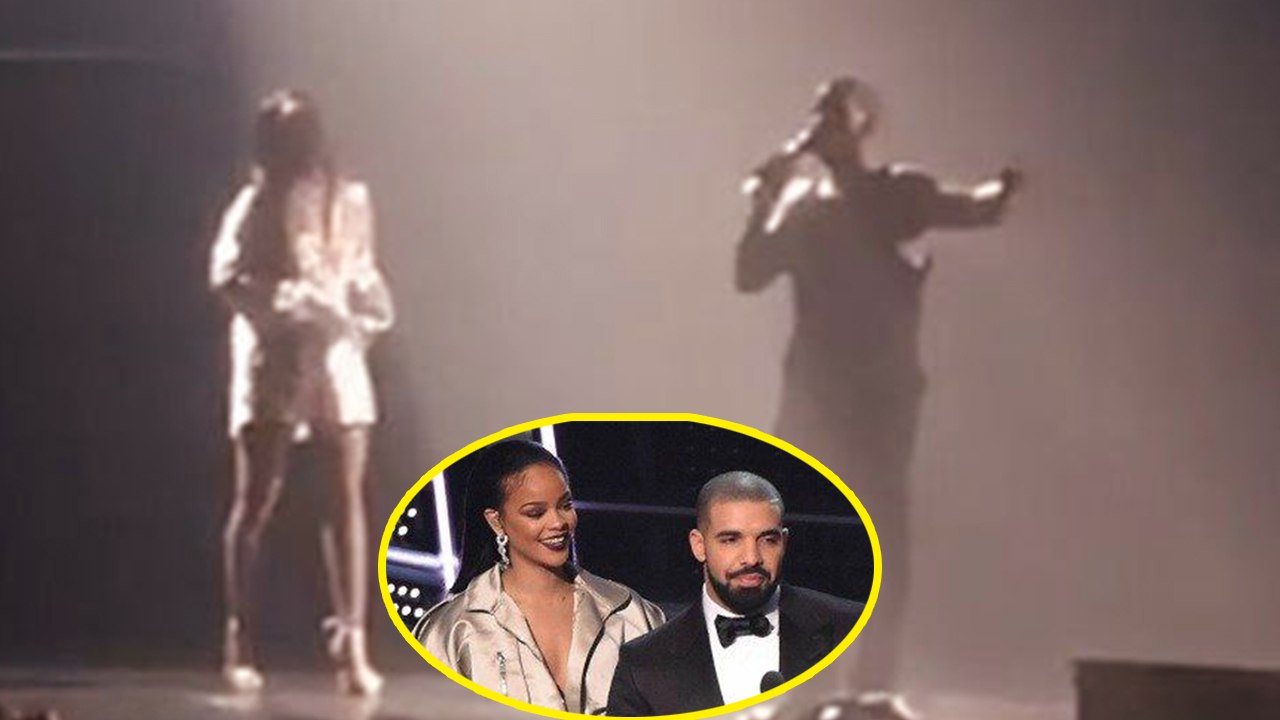 Drake Brings Rihanna On Stage at LA Concert