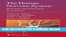 Collection Book The Human Nervous System: Structure and Function (HUMAN NERVOUS SYSTEM (NOBACK))