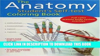 New Book The Anatomy Student s Self-Test Coloring Book