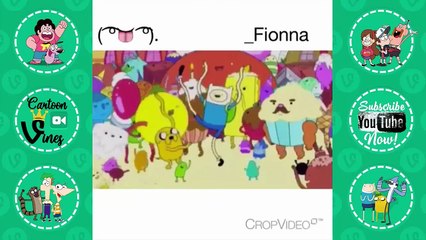 Cartoon Vines 2016 Voice Overs An With Music Compilation Adventure Time Parte 02