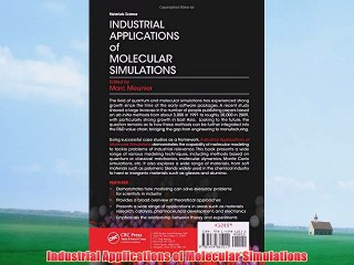 [PDF] Industrial Applications of Molecular Simulations Popular Colection