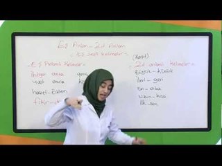 4. Sınıf Türkçe Eğitim Seti Eş Anlamlı-Zıt Anlamlı- Eş Sesli Kelimeler