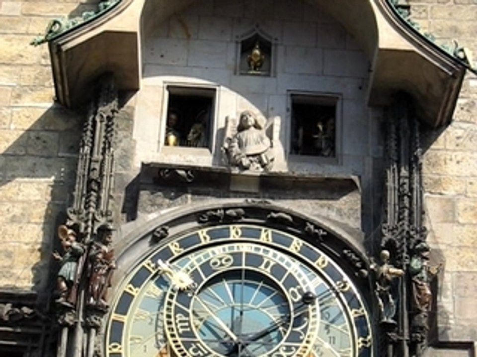 Prague, horloge astronomique, 5 août 2007, 10h