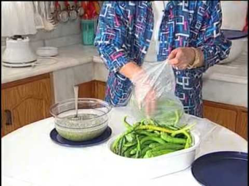 Soslu Biber Turşusu