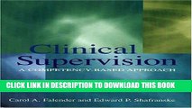 [PDF] Clinical Supervision: A Competency-Based Approach Full Colection