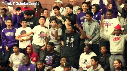 Kobe Paras plays Bishop Montgomery in front of his home crowd!