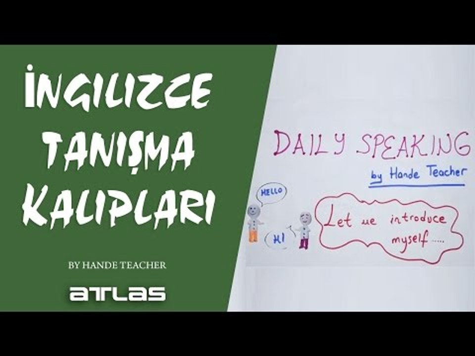 İngilizce Tanışma Kalıpları