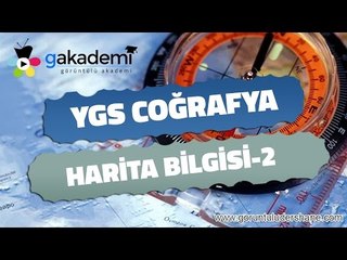YGS Coğrafya Harita Bilgisi-2