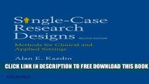 Collection Book Single-Case Research Designs: Methods for Clinical and Applied Settings
