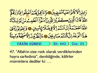 43. Yasin - Arapça Okunuşlu - Mealli Kur'an-ı Kerim Hatim Seti