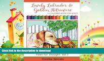 FAVORITE BOOK  Lovely Labrador and Golden Retrievers: A Loyal Dog Colouring Book for Adults (Paws
