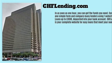 CHF Lending loan