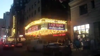 Glen Buzzetti | Drives slowly up to the Late Show