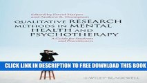 New Book Qualitative Research Methods in Mental Health and Psychotherapy: A Guide for Students and