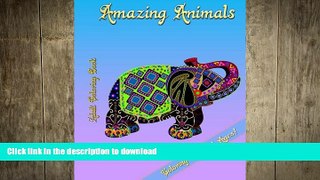 GET PDF  Adult Coloring Book - Amazing Animals  PDF ONLINE