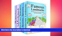 READ BOOK  Scenes and Landmarks Box Set (5 in 1): Landmarks, Seascapes, Buildings, and Other