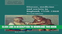 [PDF] Disease, Medicine and Society in England, 1550-1860 (New Studies in Economic and Social