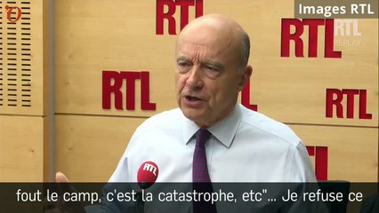 Juppé ne veut pas céder au pessimisme même si « la France va mal »