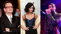 Conor McGregor Parties with Drake, Katy Perry, & Bono