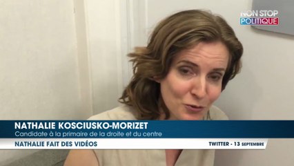 Nathalie Kosciusko-Morizet remercie ses soutiens dans une vidéo web
