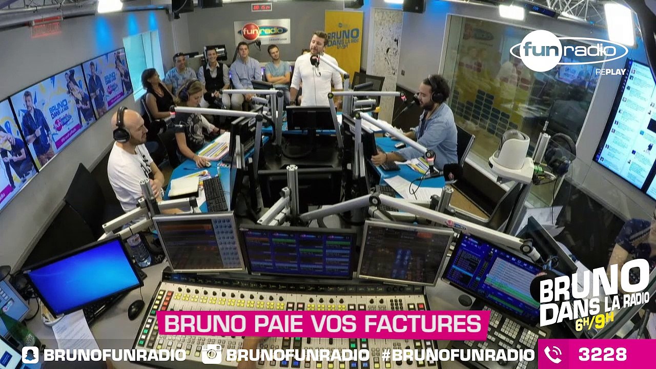 Vacher change de radio... (13/09/2016) - Best Of en Images de Bruno dans la Radio