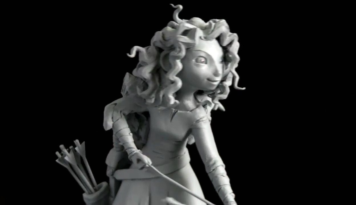Making of Brave Merida and Elinor