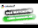 DGS Matematik Temel Kavramlar ve Sayılar